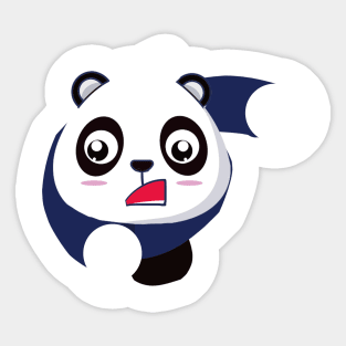 I Like Lovely And Cute Panda Sticker